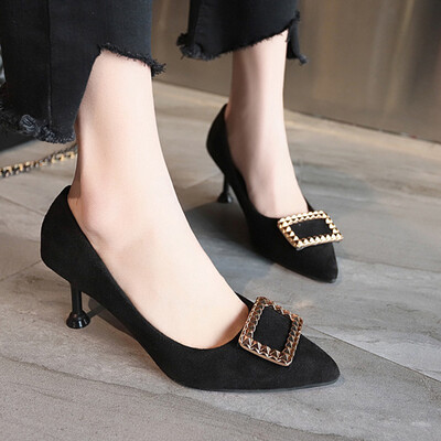 

Rose Womens Ladies Fashion Pointed Toe High Heels Single Shoes