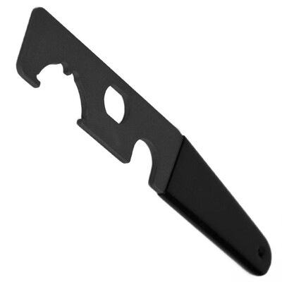 

AR Barrel Wrench Castle Nut 223 Rifle Collapsible Stock Install Removal Black