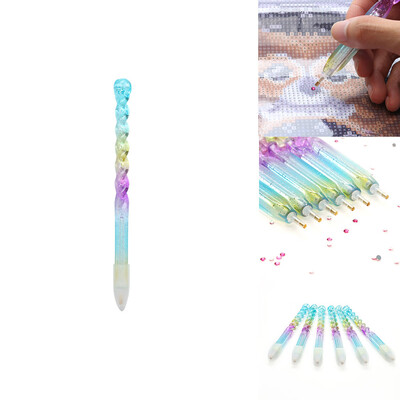 

Siaonvr Spiral Cute Pen Point Drill Pen Embroidery Accessories Diamond Painting Tools