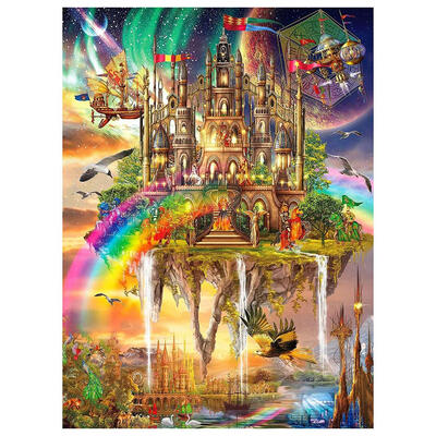 

5D DIY Full Drill Diamond Painting Novelty Castle Cross Stitch Embroidery