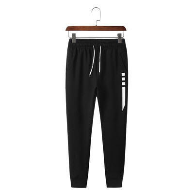 

KSENV Knitted Feet Elastic Pants Mens Casual Pants 11242