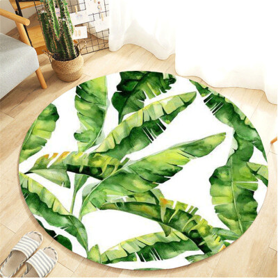 

〖Follure〗Botany Elements Blanket Round Bathroom carpet 60cm