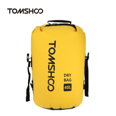 

TOMSHOO 40L Outdoor Water-Resistant Dry Bag Sack Storage Bag for Travelling Rafting Boating Kayaking Canoeing Camping Snowboarding