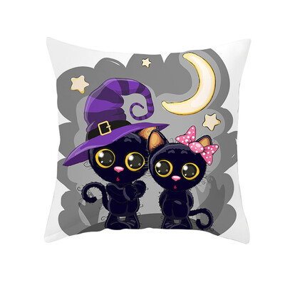 

〖Follure〗Halloween Owl Series Pillow Case Nordic Sofa Cushion Waist Pillow Case Halloween
