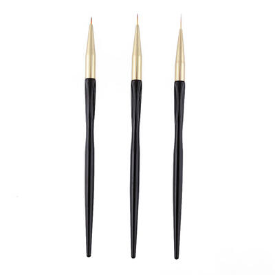 

3pcs Pointed Nail Art Pen Crystal Carved UV Gel Pen Nail Decoration Tools