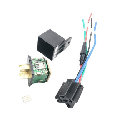 

Car Tracking Relay GPS Tracker Device GSM Locator Remote Control Anti-theft Monitoring Cut Off Oil Power System