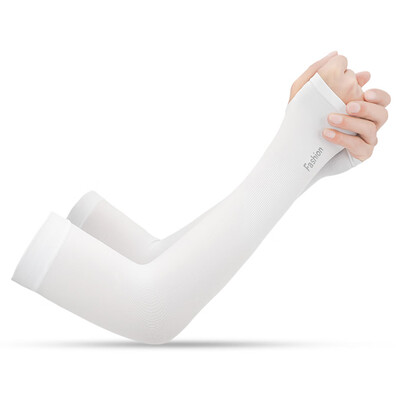 

1 Pair Cooling Arm Sleeves UV Protective Absorbent Arm Cover for Outdoor Cycling Driving Running Golf Men Women