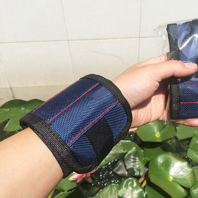 

Siaonvr 3 Magnetic Wristband Pocket Tool Belt Pouch Bag Screws Holding Working Helper