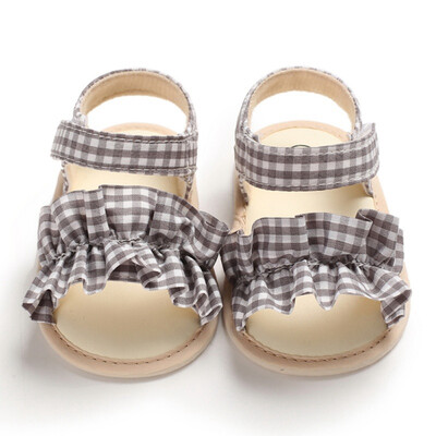 

2019 Children Summer Shoes Newborn Infant Baby Girl Boy Soft Crib Shoes Infants Anti-slip Sneaker Striped Bow Prewalker 0-18M