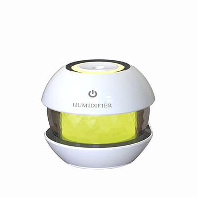 

3-in-1 USB Air Humidifier Ultrasonic Cool-Mist Adorable Pet Mini Humidifier with LED Light Green
