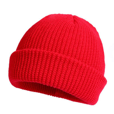 

Fashion Women Girls Autumn Winter Warm Hat Solid Color Knitted Beanie Cap
