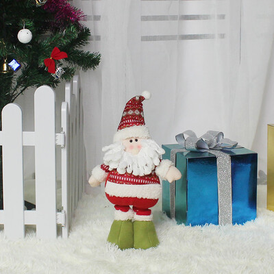 

〖Follure〗Christmas Ornament Cute Stretchable Dolls Adjustable Christmas Dolls Gift