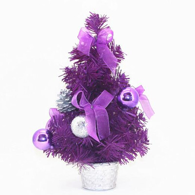 

30cm Christmas Ornaments Mini Tree Holiday Mall Home Party Ornaments Decor