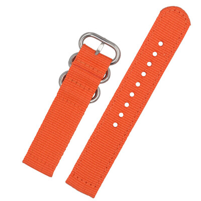 

Gobestart 24mm Military Nylon Wrist Band Strap For Watch Stainless Steel Buckle