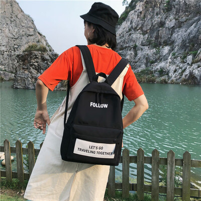 

INS Style Ancient School Bag Woman Korean Edition Senior High School Shoulder Bag Woman Campus Japanese Backpack Woman Lovely