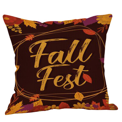 

〖Follure〗Halloween Home Car Bed Sofa Decorative Letter Pillow Case Cushion Cover