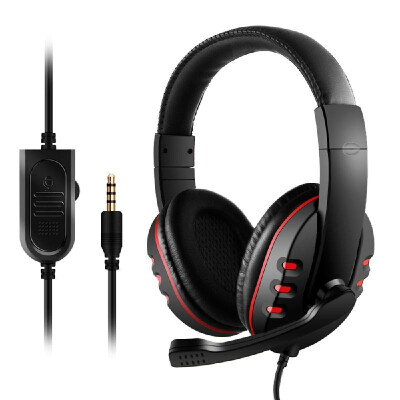 

35mm Wired Gaming Headphones Over Ear Game Headset Noise Canceling Earphone with Microphone Volume Control for PC Laptop PS4 Smar