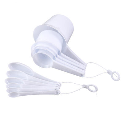 

Greensen 11pcs Plastic Measuring Spoons Cups with Scale Kitchen Tablespoon
