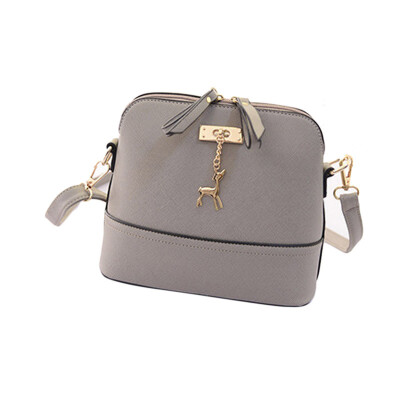 

Women Shoulder Bags Fashion Mini Bag With Deer Toy Shell Shape Messenger Crossbody Bags Ladies Zipper Handbags YJ