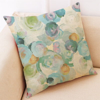 

〖Follure〗Home Decor Cushion Cover Hello Spring Throw Pillowcase Pillow Covers