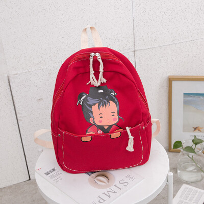 

The Japanese version of the ancient girl campus bag female Korean version of shoulder bag simple high school students junior high