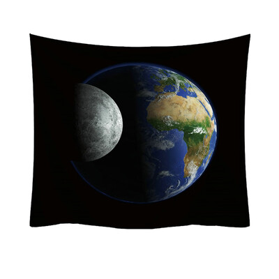 

Toponeto Fashion Tapestry Planet Universe Pattern Style Decorative Tapestry Home Decor