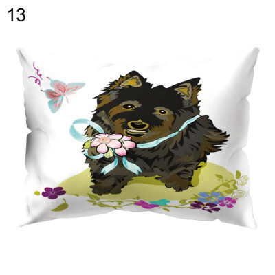 

Scenery Fox Eagle Letters Pillow Case Cushion Cover Sofa Bed Car Cafe Supply