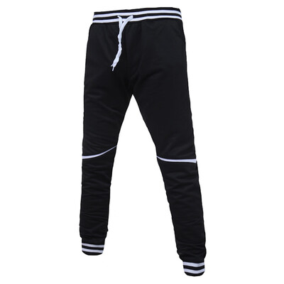 

Gobestart Mens Casual Autumn Winter Cotton Zipper Sports Trousers Joggers Sweatpants Pants