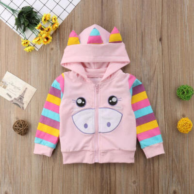 

Toddler Kids Girls Baby Piglet Wing Hoodies Toddler Hoody Sweatshirt Jacket Coat