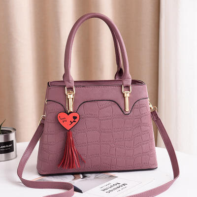 

Female bag 2019 new bag female European&American big bag fashion handbag PU leather Messenger shoulder bag