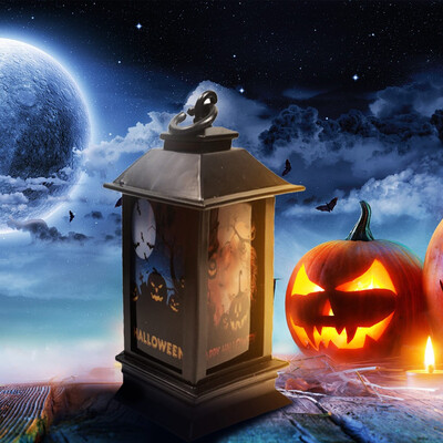 

〖Follure〗Halloween LED Lighted Night Light Decorative Props Plastic Glowing Night 3PC