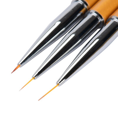 

〖Follure〗3pcs Professional Nail Art Drawing Painting Pen Brush Detailer Liner Brush