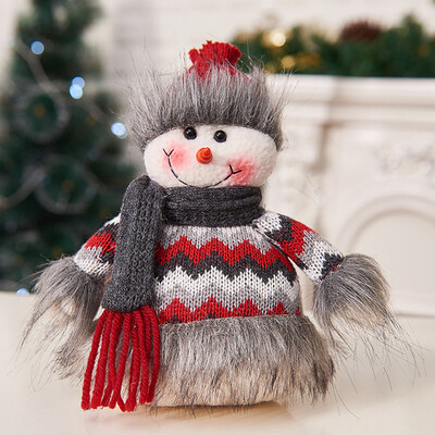

〖Follure〗Handmade Santa Cloth Doll Birthday Present For Home Christmas Holiday Decoration