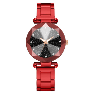 

New alloy steel belt watch 2019 hot sale net red star watch fashion popular send girlfriend birthday watch