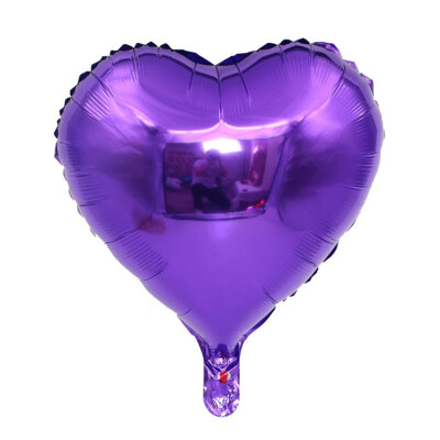 

18 Inch 50pcsset Heart-shaped Aluminum Foil Balloon Wedding Room Party Decoration Love Aluminum Film Balloon