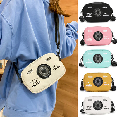 

Tailored Fashion Women Camera-Like Canvas Shoulder Bags Crossbody Bags Cute Weird bags