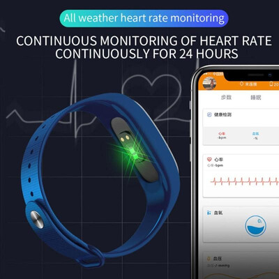 

M5 Fitness Tracker IP67 Waterproof Heart Rate Blood Pressure Smart Bracelet
