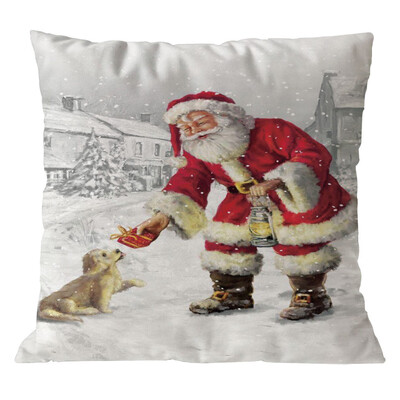 

〖Follure〗Cotton Linen Christmas Pillow Case Sofa Car Throw Cushion Cover Home Decor