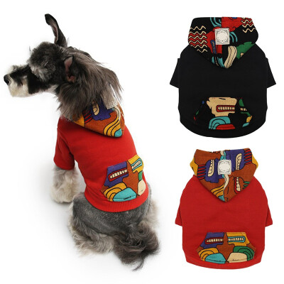 

Pet Dogs Sweater Dog Clothes Outfit Pug Costume Coat Jackets Autumn Winter Warm Vest Coat Dog Clothing for Small Mediium Big Dog