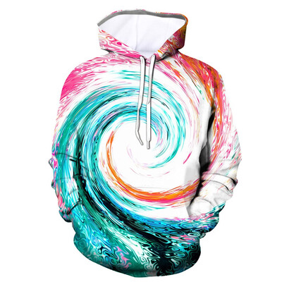 

Toponeto Mens 3D Funny Jacket Long Sleeve Hooded New Style Coat Hoodie Blouse Tops