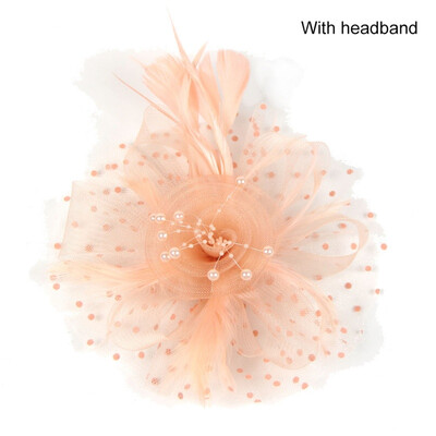 

Bridal Net Feather Hats Birdcage Net Wedding Headband Hats Bridal Fascinator Face Party Wedding Hair Accessories