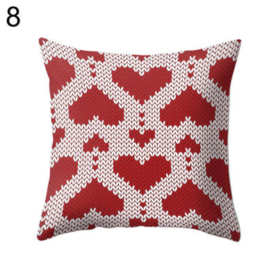 

Romantic Love You Heart Pillow Case Cushion Cover Sofa Bed Car Cafe Office Decor