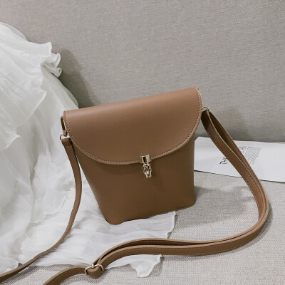 

Bucket bag female 2018 new wave Korean version of the simple wild Europe&the United States fashion adjustable shoulder strap shoulder diagonal female bag