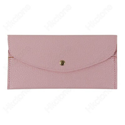 

Women Fashion Faux Leather Thin Purse Long Clutch Wallet Card Holder Handbag