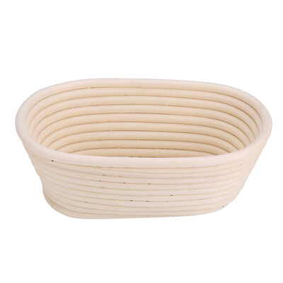 

Greensen Handmade Unbleached Natural Cane Banneton Proofing Basket Dough Bread Baking Kit