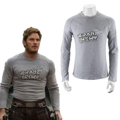 

New Guardians of the Galaxy 2 Star Lord Shirt Tops Jason Cosplay Costume T-shirt