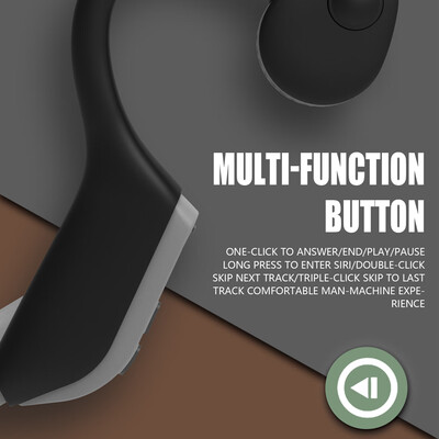 

SWear J20 Bone Conduction Headphones Wireless Bluetooth 50 Earphone IP56 Waterproof Outdoor Sports Headset Stereo Qcc3003 Hands