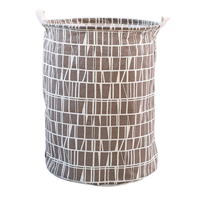 

Large Laundry Basket Toy Storage Picnic Basket Box Cotton Washing Clothes Box Baby Orgnizer