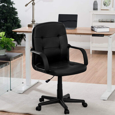 

Ergonomic Mid-back Executive Office Chair Swivel Computer Chair