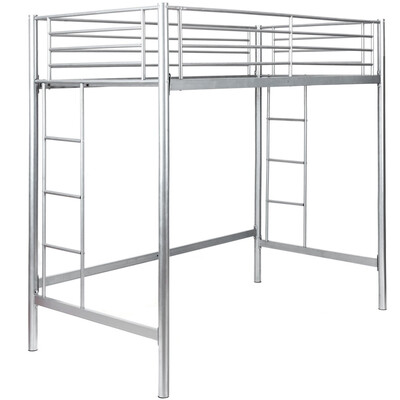 

Twin Loft Bed Metal Bunk Ladder Beds for Bedroom Dorm